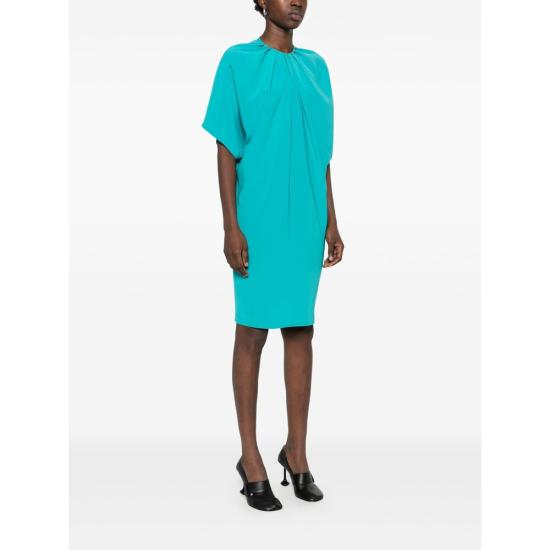 25SS 지안루카카페놀로 미디 원피스 25EA1007 200 3579 GREEN - GIANLUCA CAPANNOLO