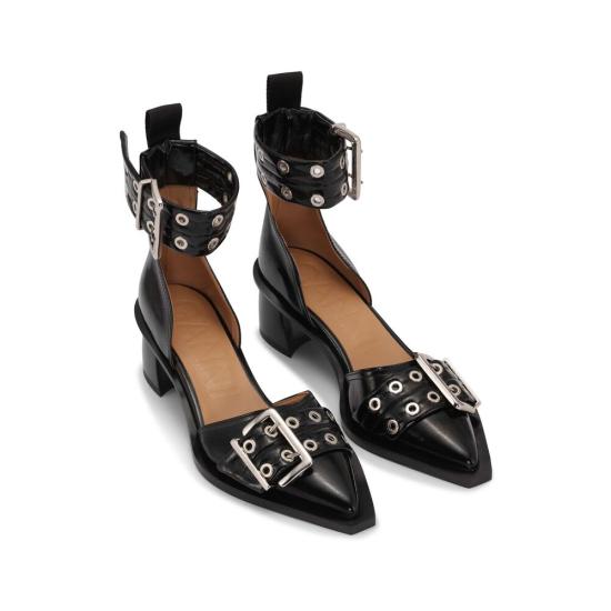 25SS 가니 힐/펌프스 S2891 099 BLACK - GANNI