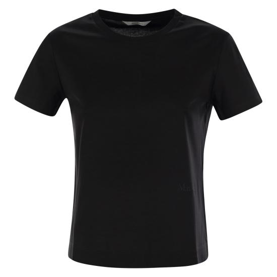 25SS 막스마라 반팔 티셔츠 2511971018600 BLACK