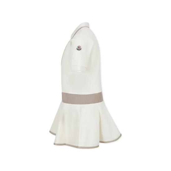 25FW [키즈] 몽클레어 원피스 K1954 8I00001 899YV 050 IVORY - MONCLER