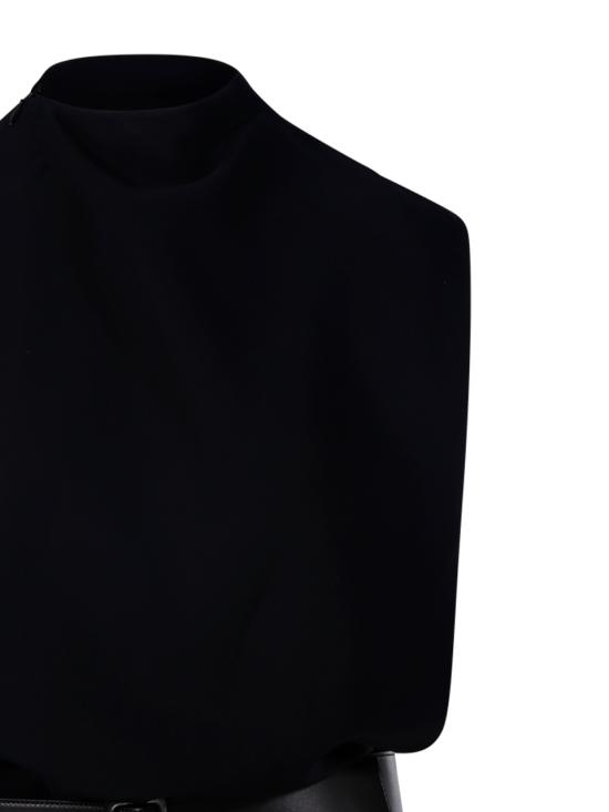 25SS 알라이아 롱 원피스 AA9R1404T571A 995 NOIR ALAIA - ALAIA