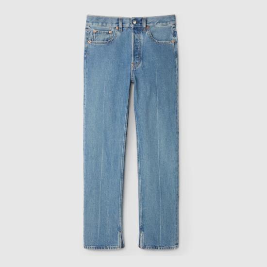 24FW 구찌 데님 스트레이트 팬츠 792208 XDCXM 4011