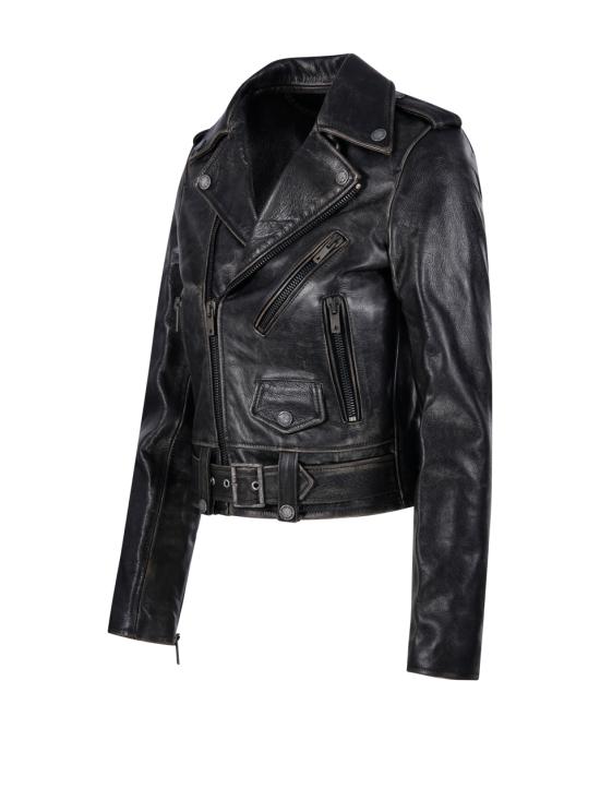 25SS 골든구스 바이커 자켓 GWP00848 P000647 90100 BLACK - GOLDEN GOOSE