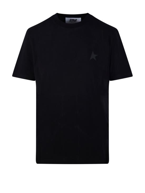 25SS 골든구스 반팔 티셔츠 GWP01220 P000593 90100 BLACK