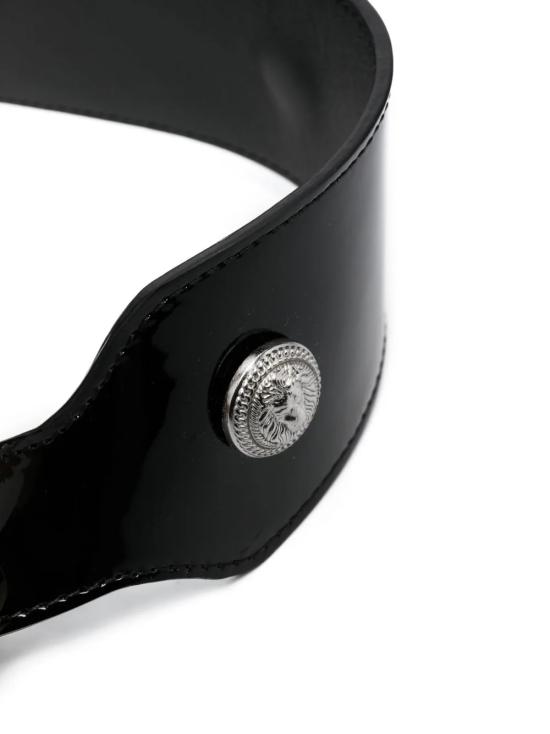 24FW [키즈] 발망 벨트 BT0A61 Z1054 930AG Black - BALMAIN