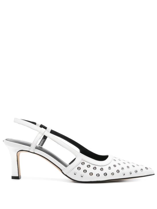 25SS 마이클 코어스 힐/펌프스 40R5ALMP3L 085 OPTIC WHITE