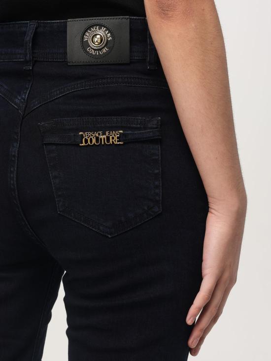 24FW 베르사체 데님 팬츠 77HAB512CDW06 906 Black - VERSACE