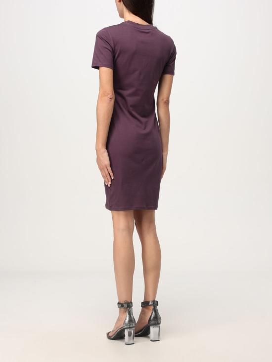 24FW 베르사체 미디 원피스 77HAOL00CJ02L 363 Violet - VERSACE