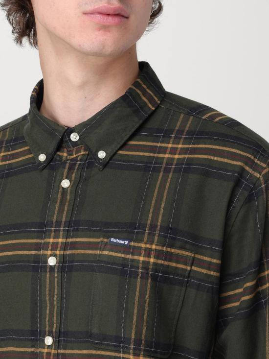 25FW 바버 긴팔 셔츠 MSH5035 OL51 Olive - BARBOUR
