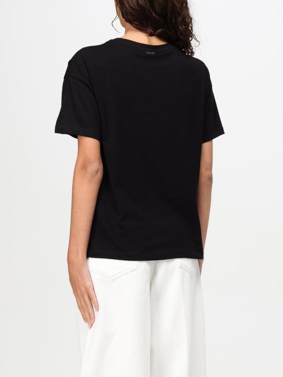  리우조 반팔 티셔츠 WF4224J6308 22222 Black - LIU JO