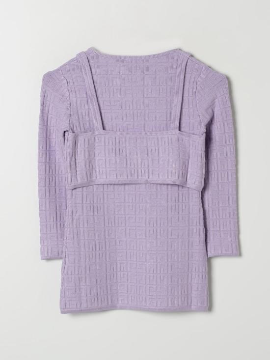 25FW [키즈] 지방시 원피스 H30389 935 Lilac - GIVENCHY