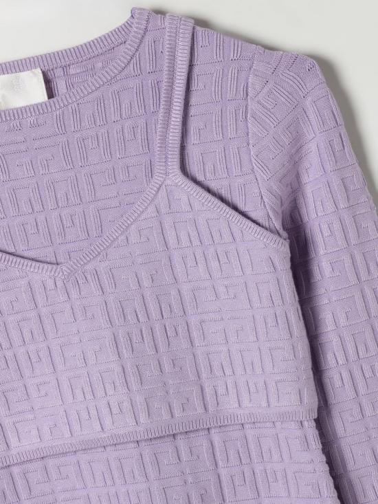 25FW [키즈] 지방시 원피스 H30389 935 Lilac - GIVENCHY