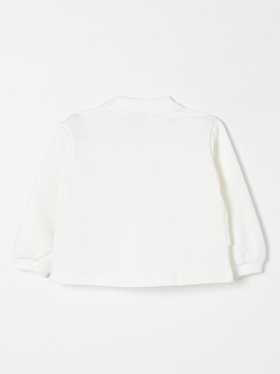 25FW [키즈] 모스키노 티셔츠 MDF02WLDA16 10063 Yellow Cream - MOSCHINO