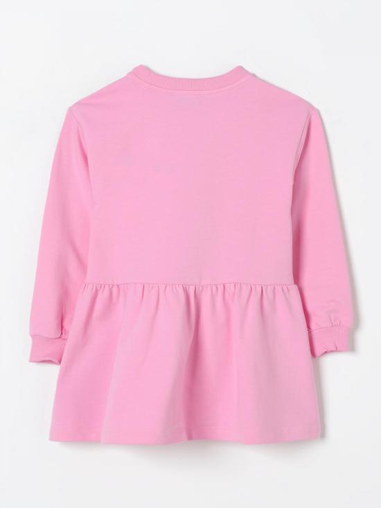 25FW [키즈] 모스키노 원피스 HDV0FDLDA16 50243 Fuchsia - MOSCHINO