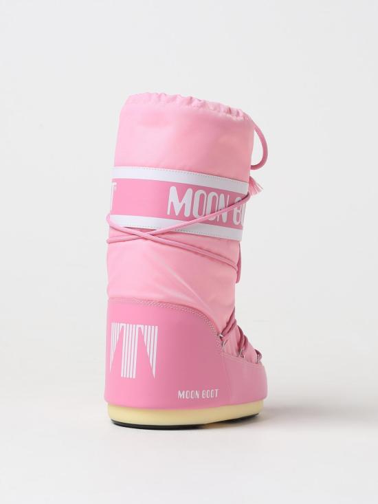 25FW 문부츠 아이콘 나일론 부츠 80D1400440 J001 Pink - MOON BOOT