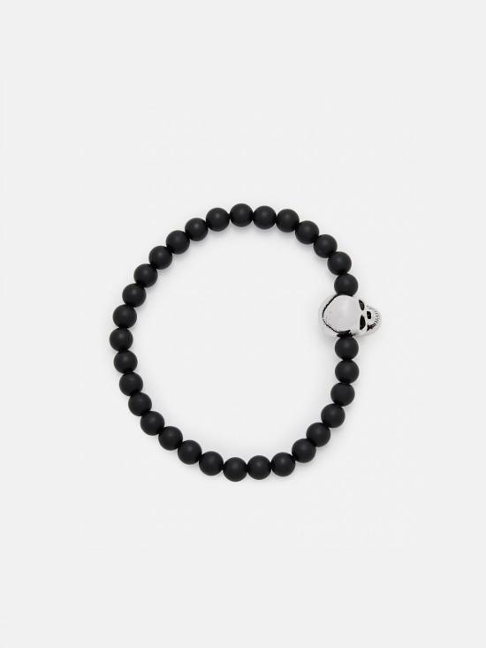 24FW 알렉산더 맥퀸 브레이슬릿 7069791AAIX 1010 Black