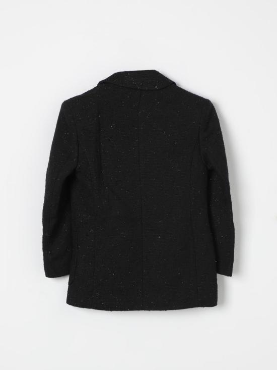 25FW [키즈] 발망 코트 BV2R24E0181 930NE Black - BALMAIN