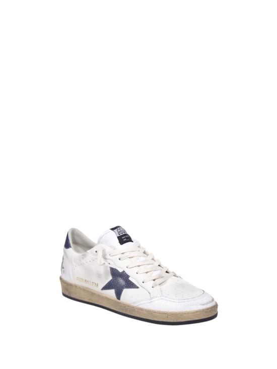  골든구스 스니커즈 GMF00117F00616611878 WHITE DUSTY BLUE DOM - GOLDEN GOOSE