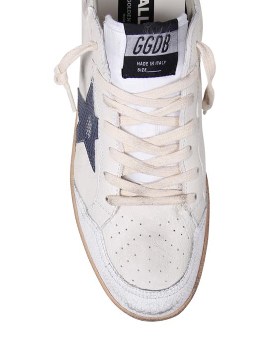  골든구스 스니커즈 GMF00117F00616611878 WHITE DUSTY BLUE DOM - GOLDEN GOOSE