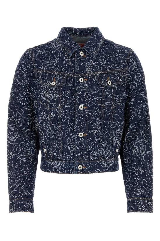  겐조 데님 자켓 FE65DV3076R1DM DOM