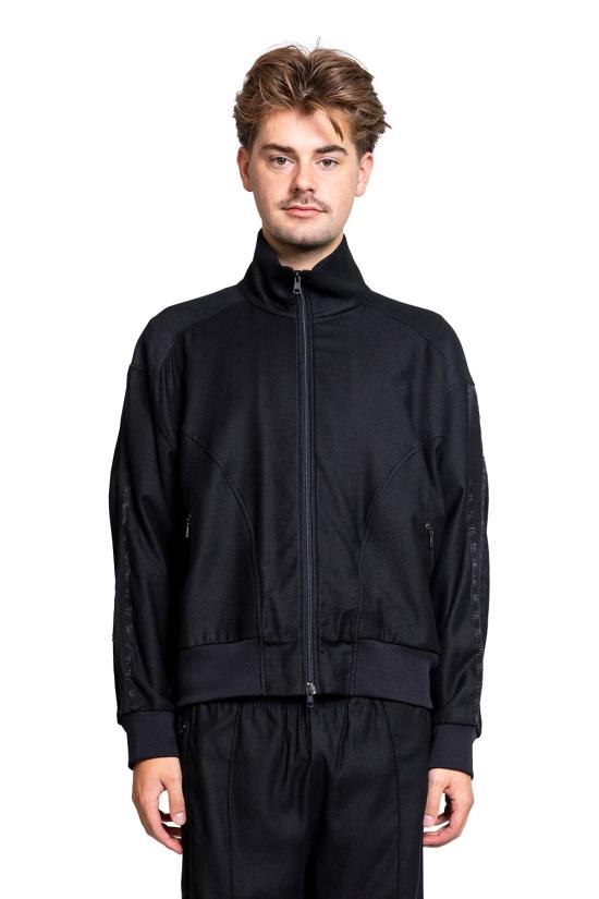  아워레가시 봄버 자켓 M4246TB BLACK CANVAS JERSEY DOM