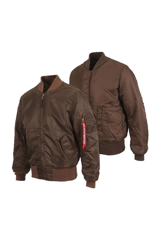  알파 봄버 자켓 MJM21000C1CHOCOLATE DOM