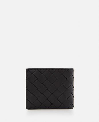 26FW 보테가베네타 인트레치아토 폴더 반지갑 749412 VCPQ4 8803 BLACK DOM - BOTTEGA VENETA