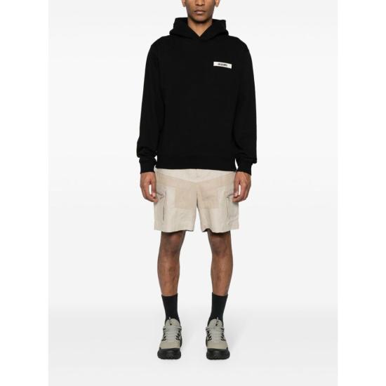 25SS 자크뮈스 후드 티셔츠 245JS2472036990 BLACK DOM - JACQUEMUS