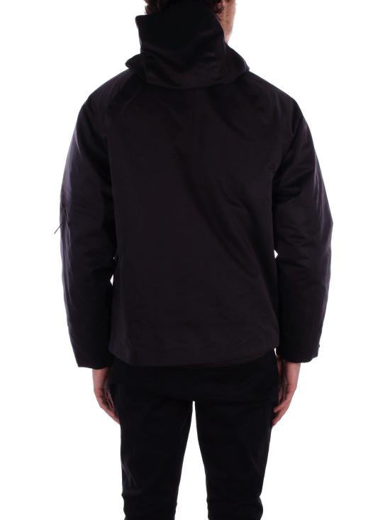  씨피 컴퍼니 숏패딩 17CLOW008A006258A999 BLACK DOM - C.P. COMPANY