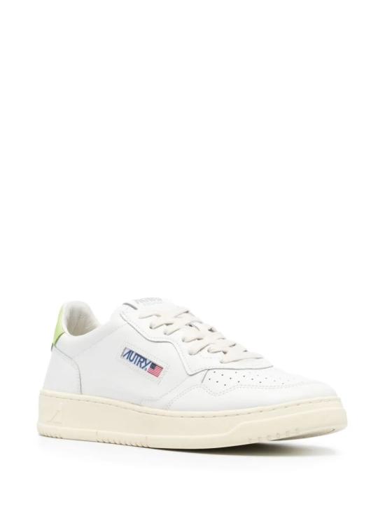  오트리 메달리스트 로우 스니커즈 AULM LL60 WHITE GREEN DOM - AUTRY
