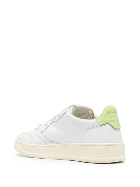  오트리 메달리스트 로우 스니커즈 AULM LL60 WHITE GREEN DOM - AUTRY