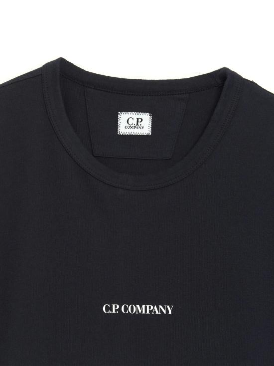  씨피 컴퍼니 반팔 티셔츠 16CMTS085A 005431G 888 TOTAL ECLIPSE DOM - C.P. COMPANY