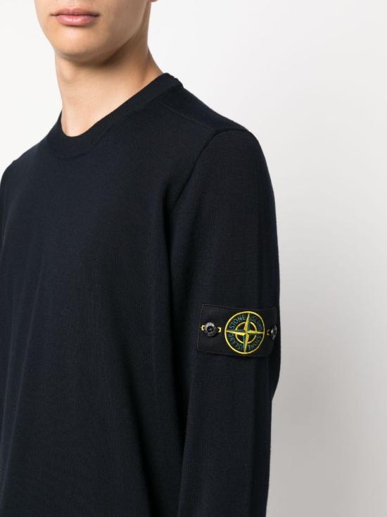  스톤 아일랜드 스웨터 7915510C4A0020 NAVY BLUE DOM - STONE ISLAND