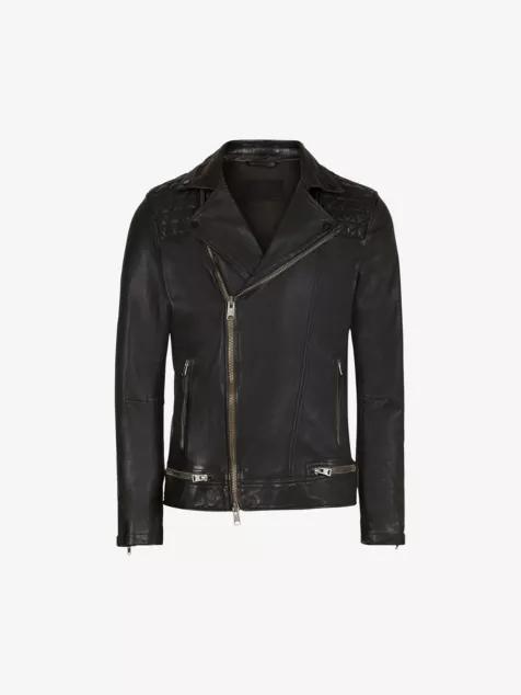  올세인츠 가죽 자켓 ML058F INK NAVY DOM - ALLSAINTS