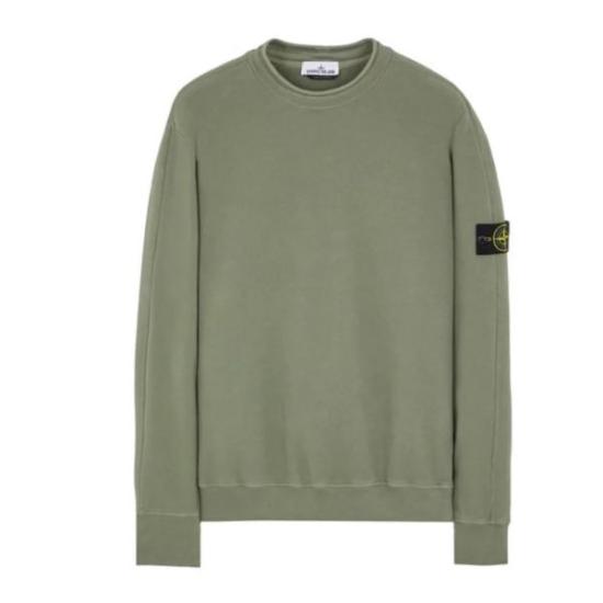  스톤 아일랜드 긴팔 티셔츠 791561352V0055 SAGE GREEN DOM - STONE ISLAND