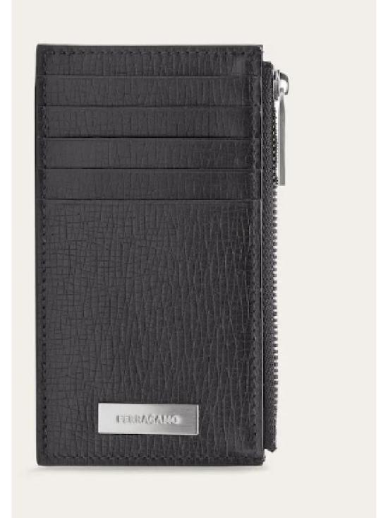  살바토레 페라가모 명함지갑 661226763284 BLACK DOM