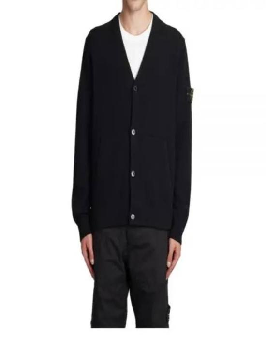  스톤 아일랜드 가디건 7915545B6V0029 BLACK DOM