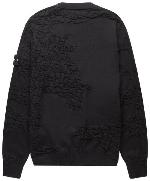  스톤 아일랜드 스웨터 7815515B3 V0029 BLACK DOM - STONE ISLAND