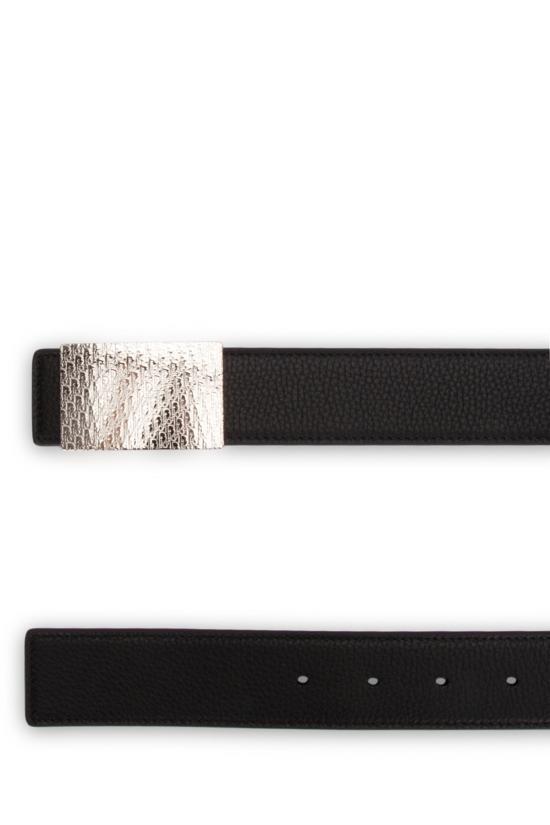  디올 가죽 벨트 4424PLTAMH16Q BLACK DOM - DIOR