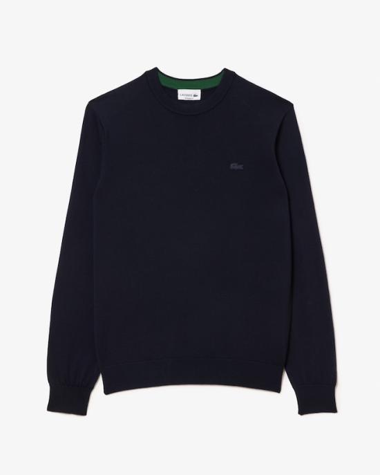  라코스테 스웨터 AH1969166 NAVY BLUE DOM