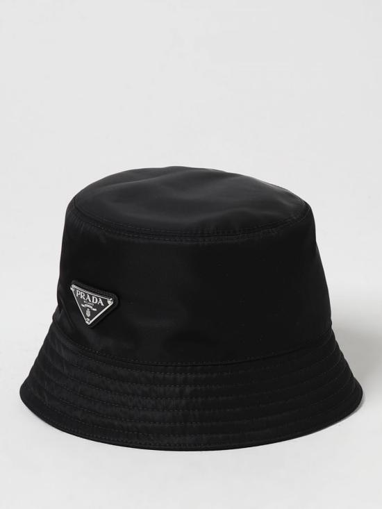 25FW 프라다 리나일론 버킷햇  1HC1372DMIF0002 BLACK DOM
