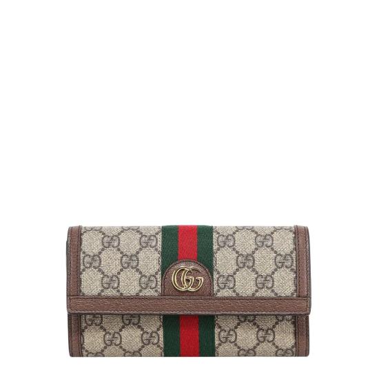 25FW 구찌 오피디아 GG 슈프림 장지갑 52315396IWG8745 DOM - GUCCI