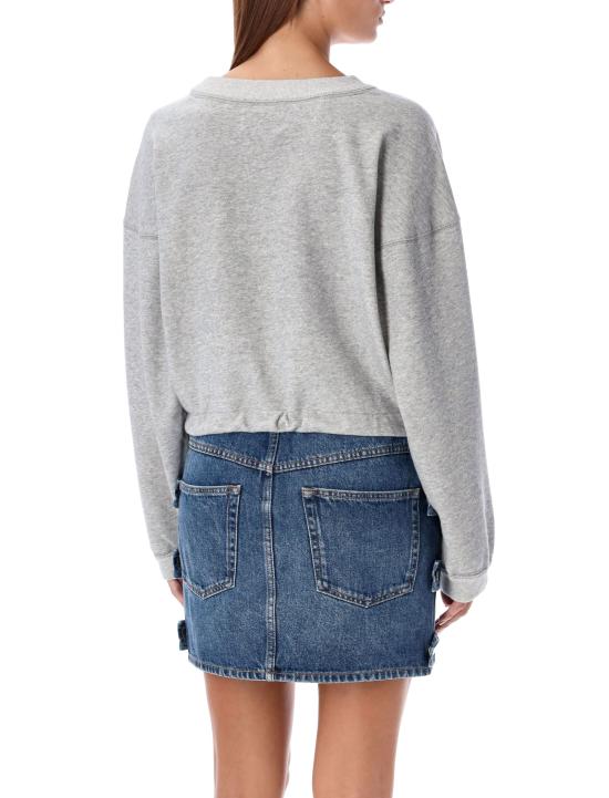  이자벨마랑 MARGO 마고 로고 스웨트셔츠 SW0005FA A1M07E GYWH DOM - ISABEL MARANT