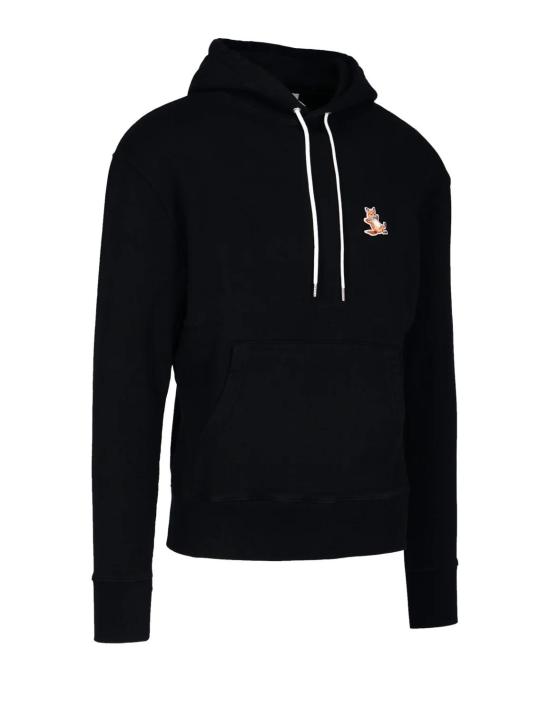  메종키츠네 긴팔 티셔츠 IU00355KM0001BKP199 BLACK DOM - MAISON KITSUNE