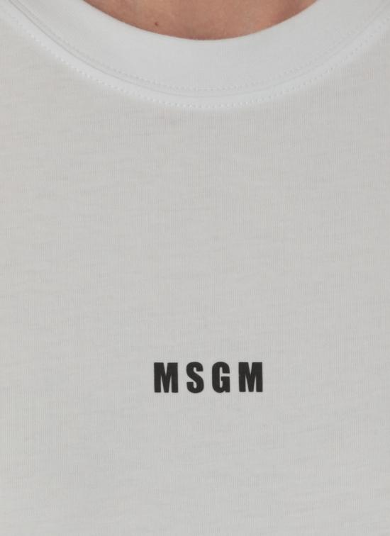  엠에스지엠 긴팔 티셔츠 2000MDM50120000201 WHITE DOM - MSGM
