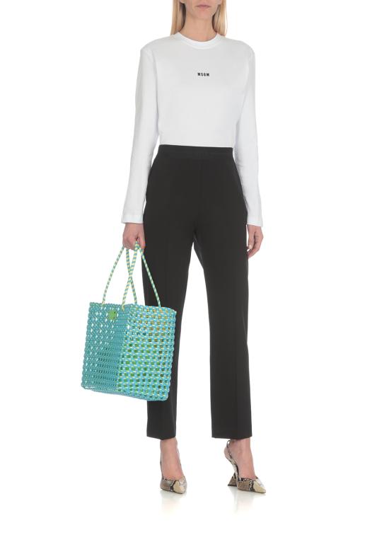  엠에스지엠 긴팔 티셔츠 2000MDM50120000201 WHITE DOM - MSGM