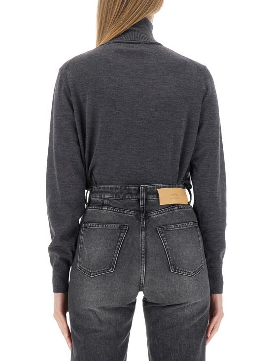  아미 터틀넥 FKS411KN0025055 GRAY DOM - AMI