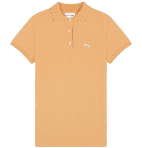  메종키츠네 베이비 폭스 패치 레귤러 폴로 셔츠 MW00202KJ7010P822 SUNSET ORANGE DOM