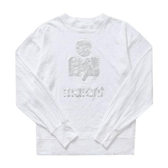  이자벨마랑 긴팔 티셔츠 TS0005FAA1N10E20WH WHITE DOM