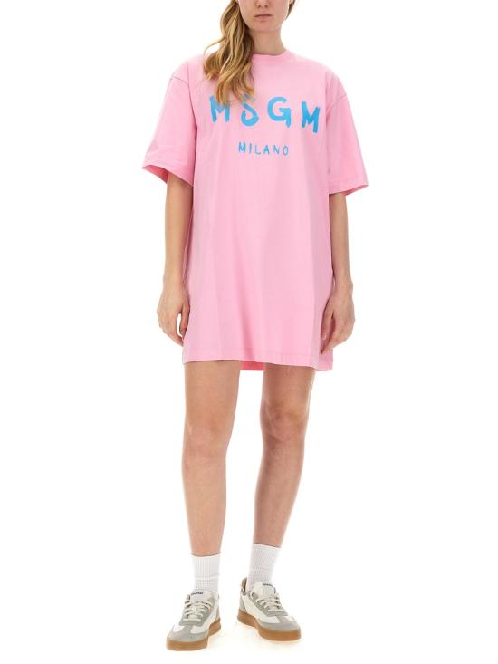  엠에스지엠 반팔 티셔츠 3641MDA51024700212 PINK DOM - MSGM
